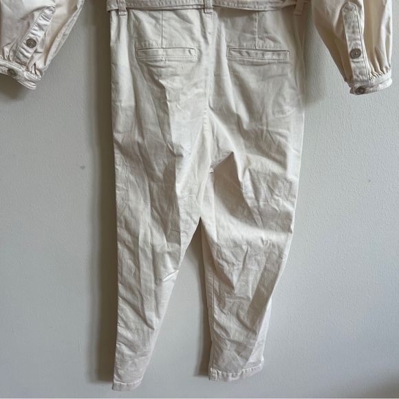 J.Crew • Puff Sleeve Chino Jumpsuit - Picture 6 of 6